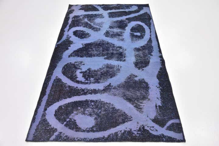 3' 8 x 6' 3 Hand Knotted Ultra Vintage Persian Wool Rug