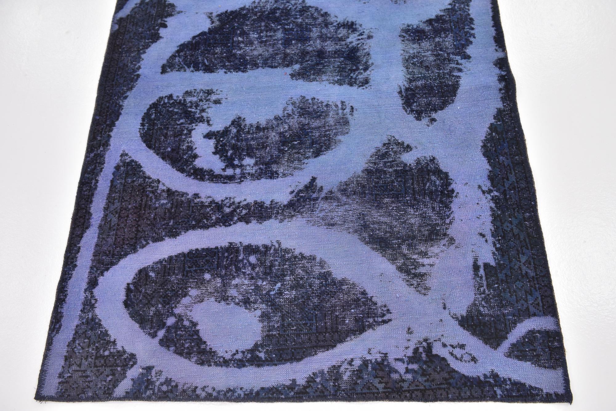 3' 8 x 6' 3 Hand Knotted Ultra Vintage Persian Wool Rug
