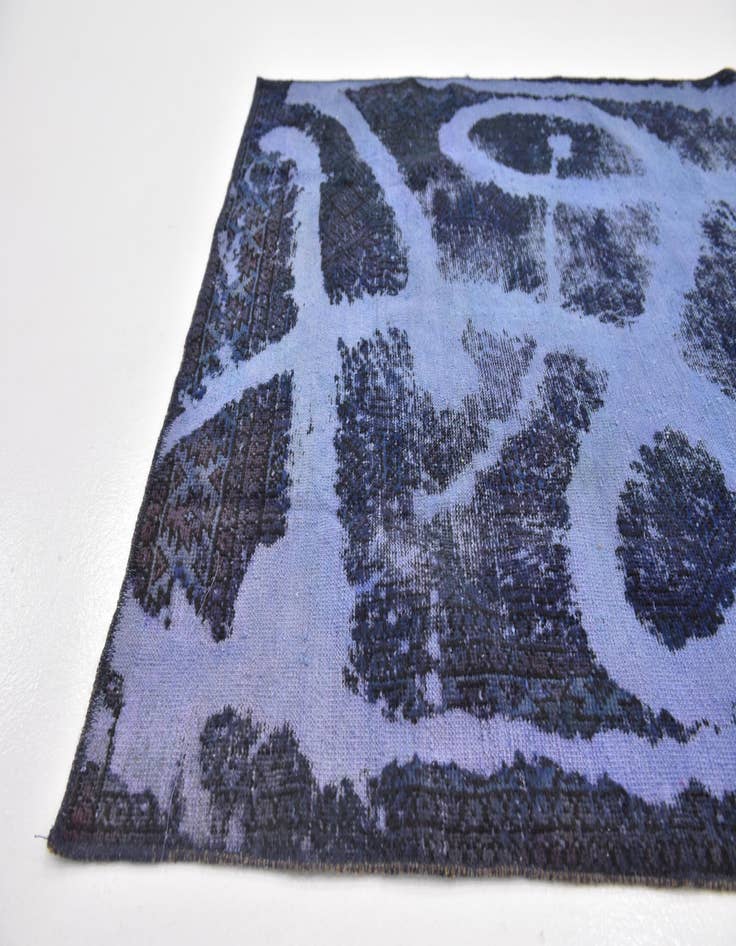 Detail image of 3' 8 x 6' 3  Hand Knotted Ultra Vintage Persian Wool Rug