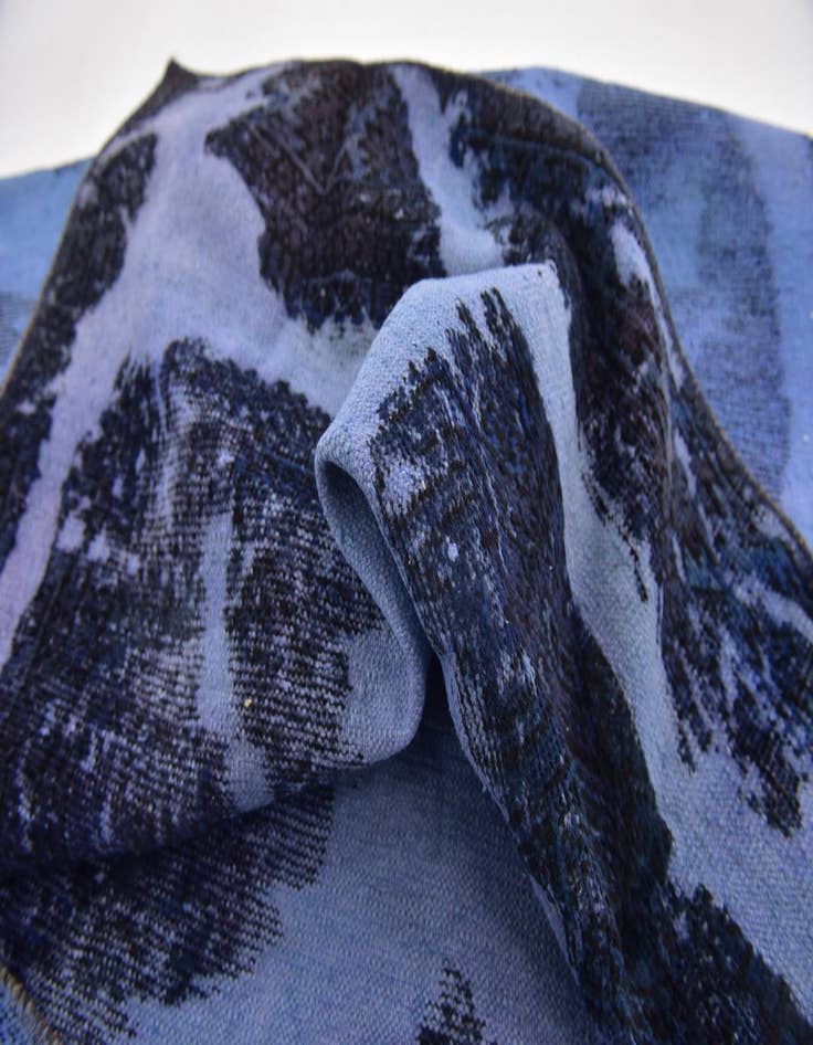 Detail image of 3' 8 x 6' 3  Hand Knotted Ultra Vintage Persian Wool Rug