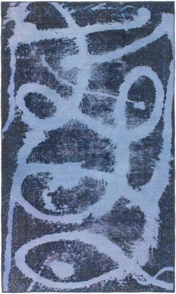 Detail image of 3' 8 x 6' 3 Hand Knotted Ultra Vintage Persian Wool Rug