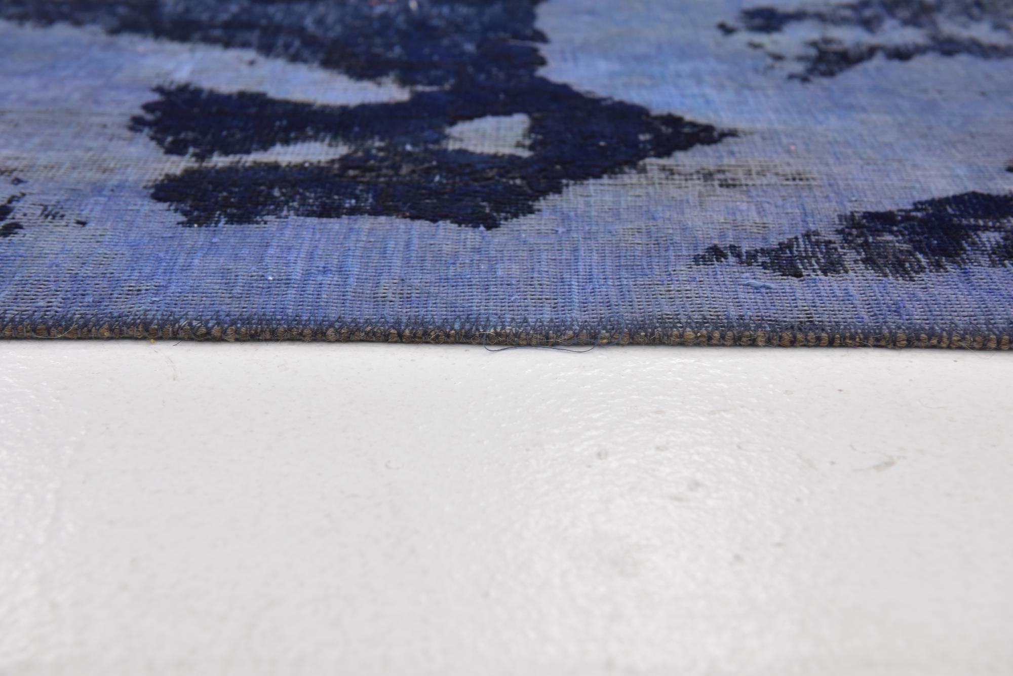 7' x 9' 5 Hand Knotted Ultra Vintage Persian Wool Rug