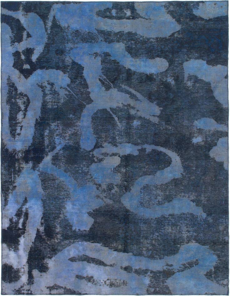Detail image of 7' x 9' 5 Hand Knotted Ultra Vintage Persian Wool Rug
