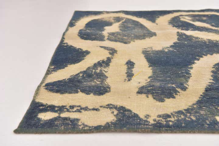 3' 10 x 6' 4 Hand Knotted Ultra Vintage Persian Wool Rug