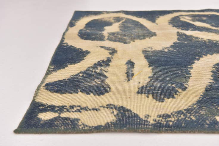 Detail image of 3' 10 x 6' 4 Hand Knotted Ultra Vintage Persian Wool Rug