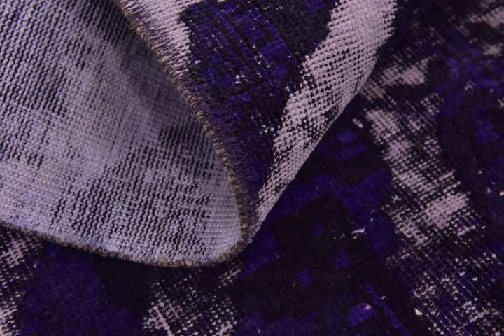 5' 9 x 7' Hand Knotted Ultra Vintage Persian Wool Rug