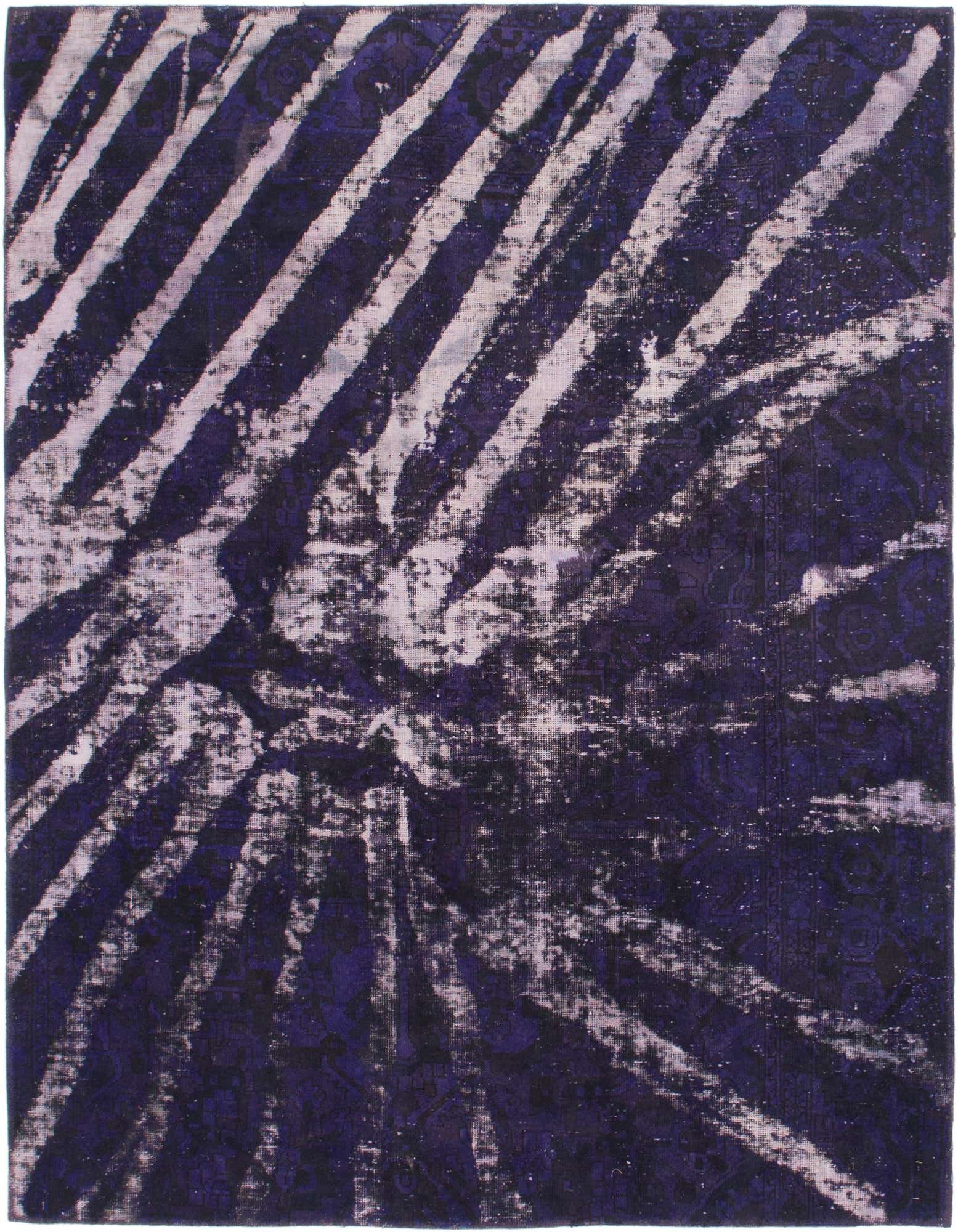 Primary image 5' 9 x 7'  Hand Knotted Ultra Vintage Persian Wool Rug