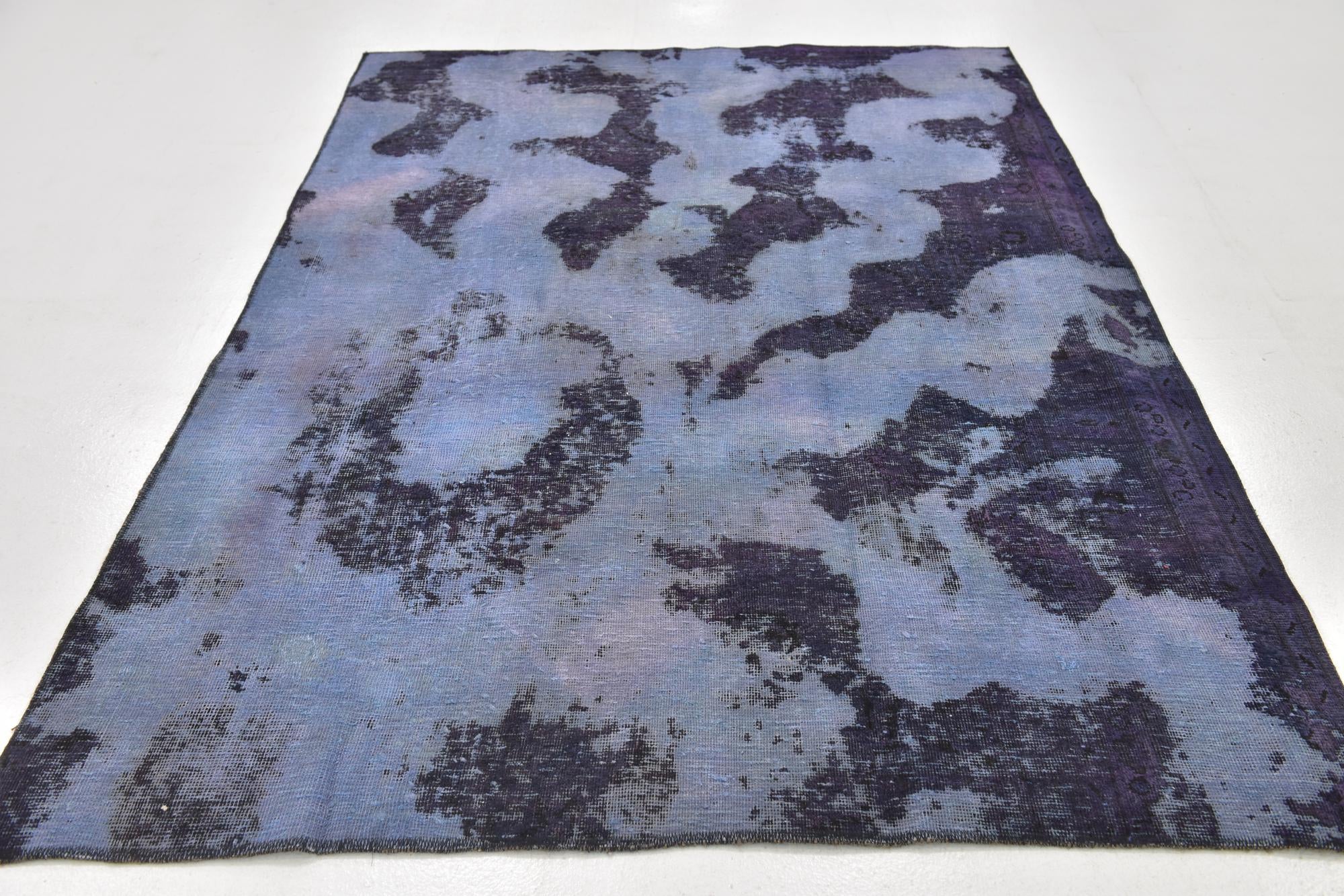 5' 5 x 7' 7 Hand Knotted Ultra Vintage Persian Wool Rug