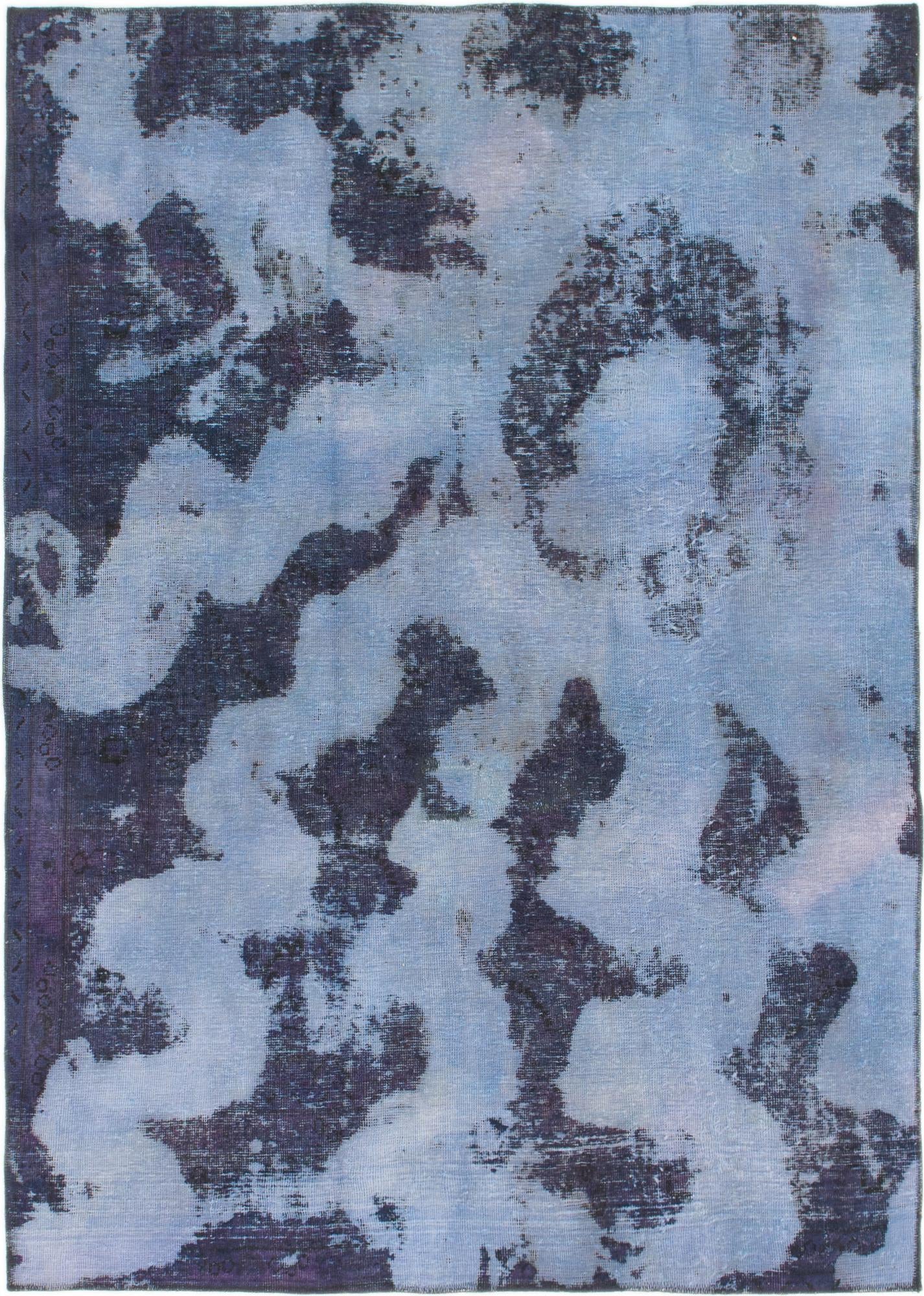 5' 5 x 7' 7 Hand Knotted Ultra Vintage Persian Wool Rug