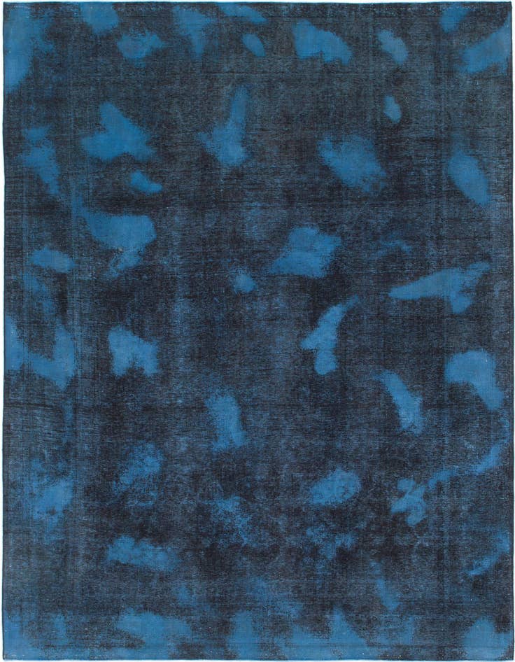 Detail image of 7' 7 x 11' Hand Knotted Ultra Vintage Persian Wool Rug