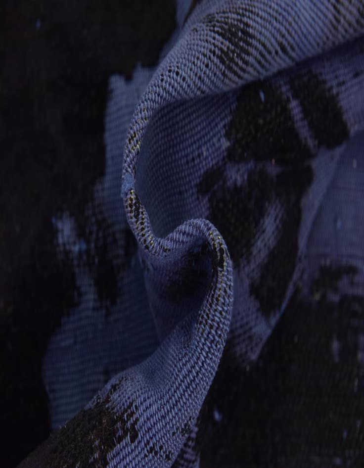 Detail image of 9' x 10' 8  Hand Knotted Ultra Vintage Persian Wool Rug