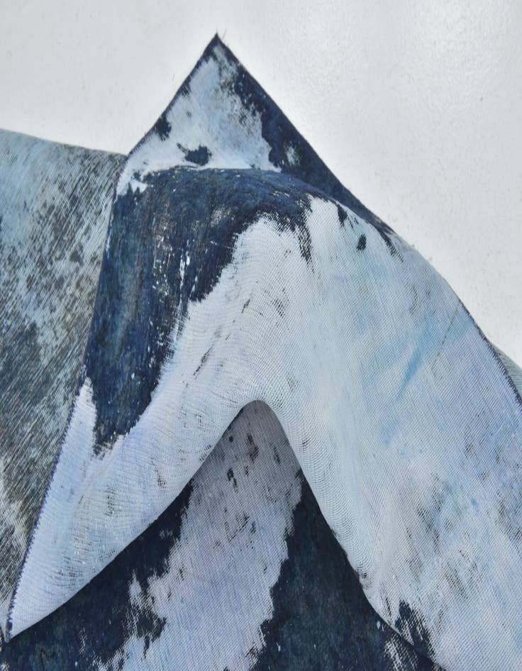 Detail image of 7' 3 x 11'  Hand Knotted Ultra Vintage Persian Wool Rug