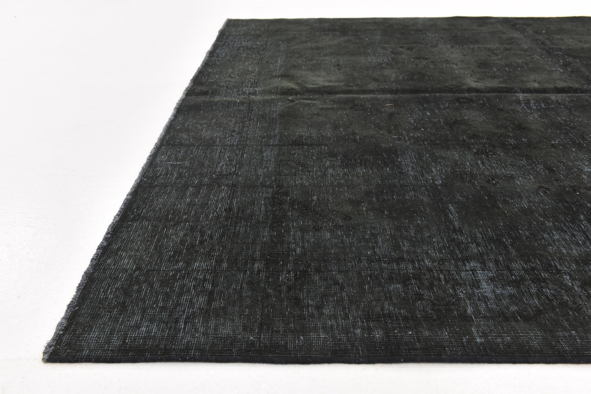 6' 6 x 8' 8 Hand Knotted Ultra Vintage Persian Wool Rug