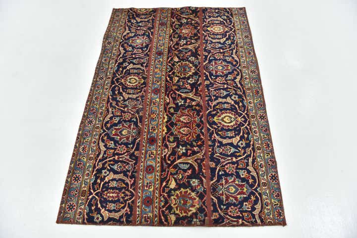 3' 7 x 5' 4 Hand Knotted Ultra Vintage Persian Wool Rug