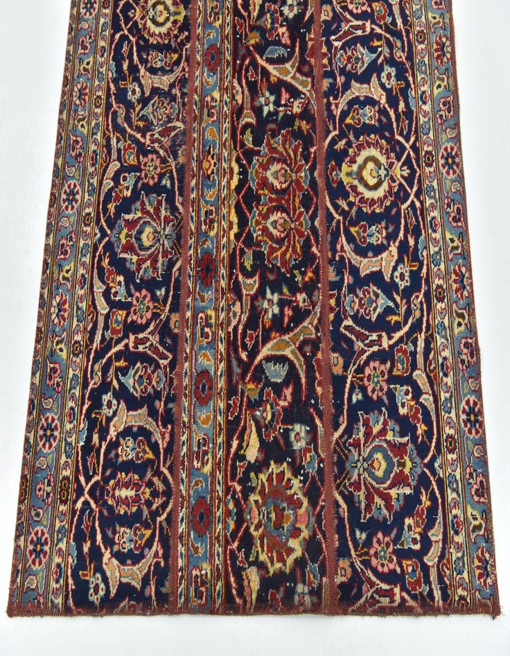 Detail image of 3' 7 x 5' 4 Hand Knotted Ultra Vintage Persian Wool Rug