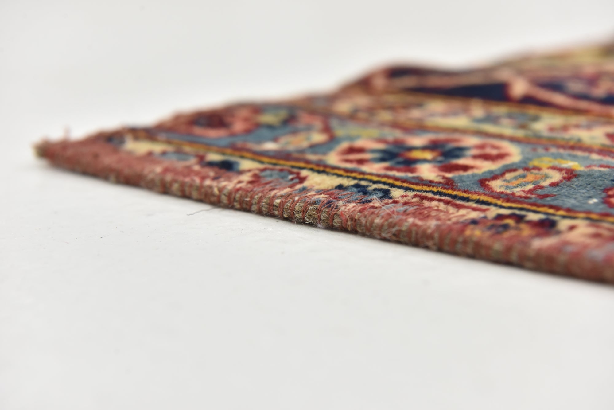 3' 7 x 5' 4 Hand Knotted Ultra Vintage Persian Wool Rug