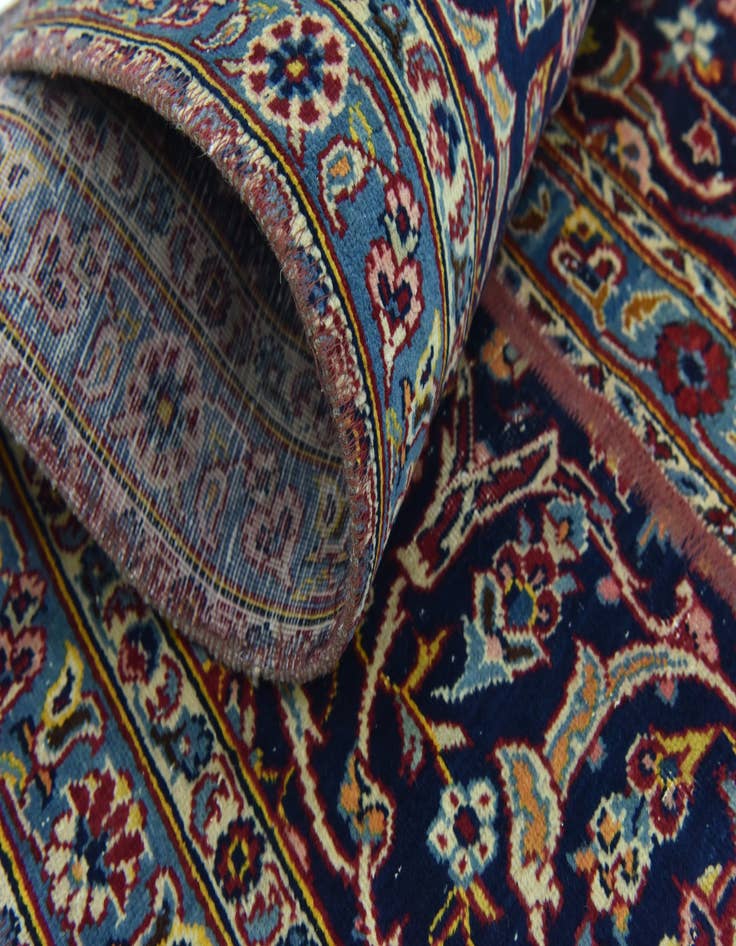 Detail image of 3' 7 x 5' 4 Hand Knotted Ultra Vintage Persian Wool Rug