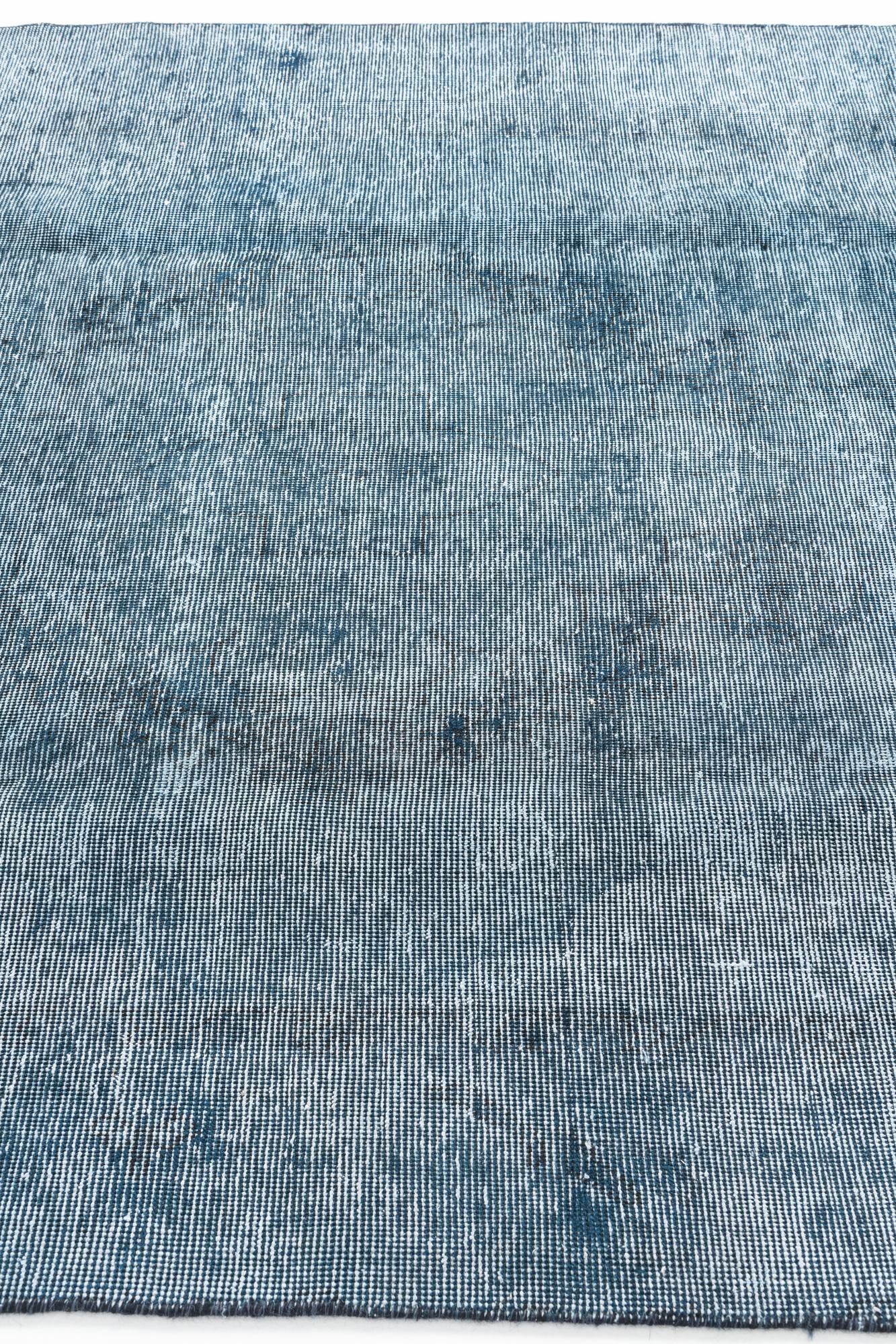 6' 2 x 9' Hand Knotted Ultra Vintage Persian Wool Rug