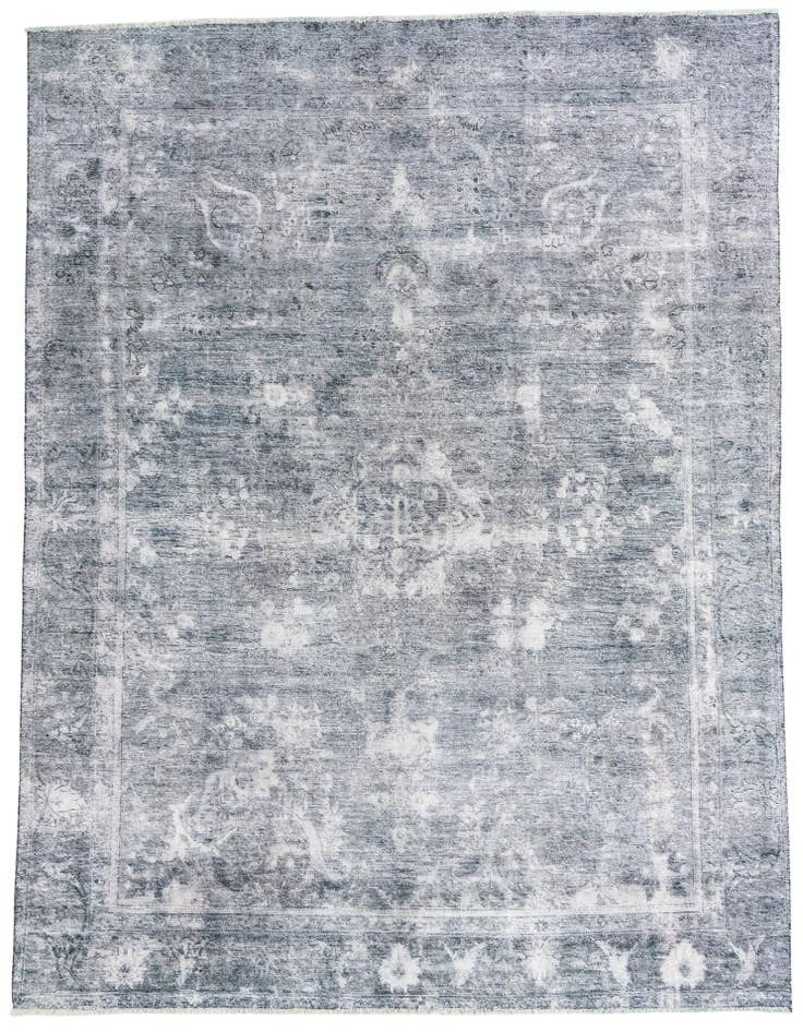 Detail image of 8' 10 x 12' 3 Hand Knotted Ultra Vintage Persian Wool Rug