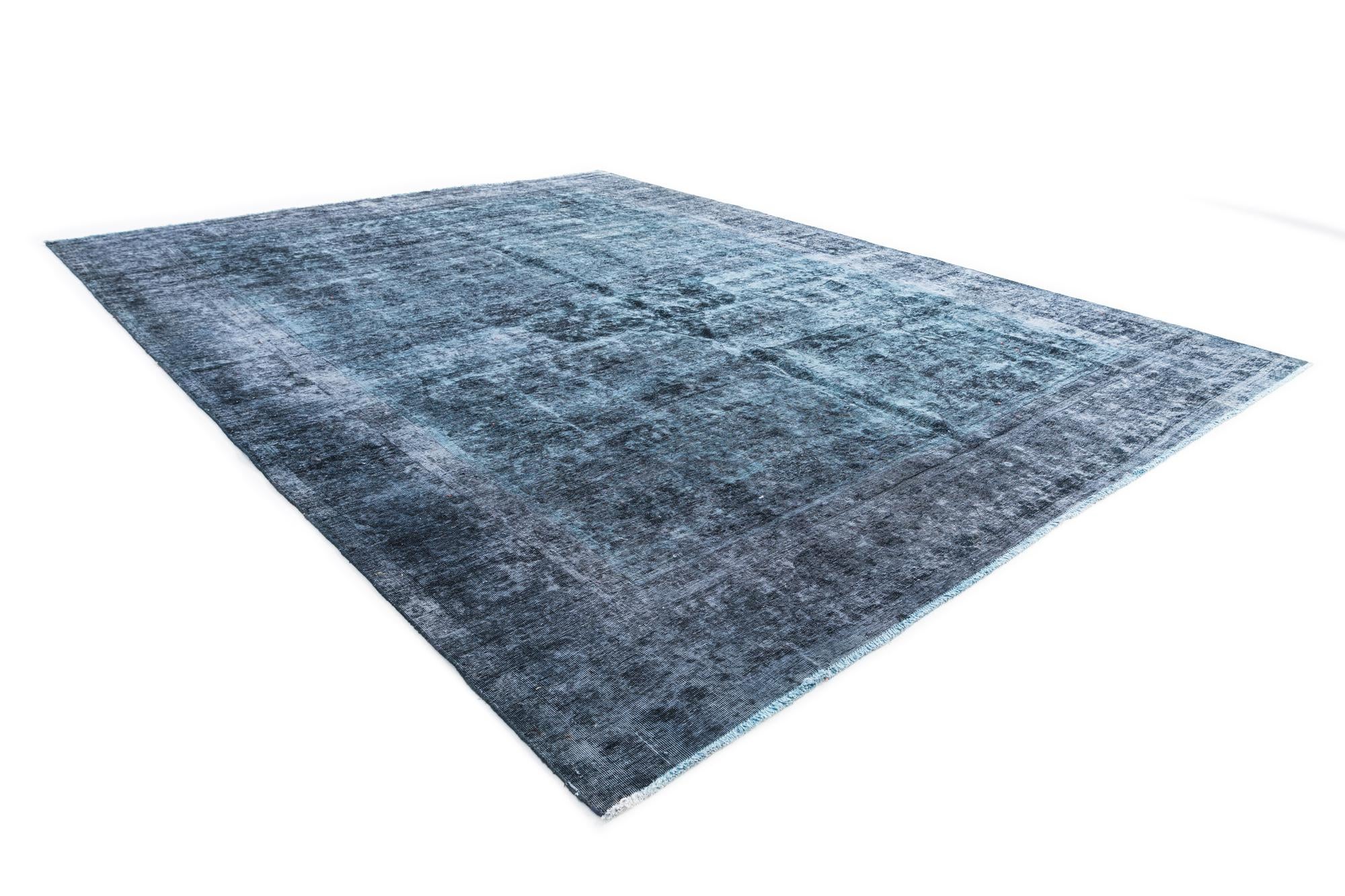 9' 10 x 12' 10 Hand Knotted Ultra Vintage Persian Wool Rug