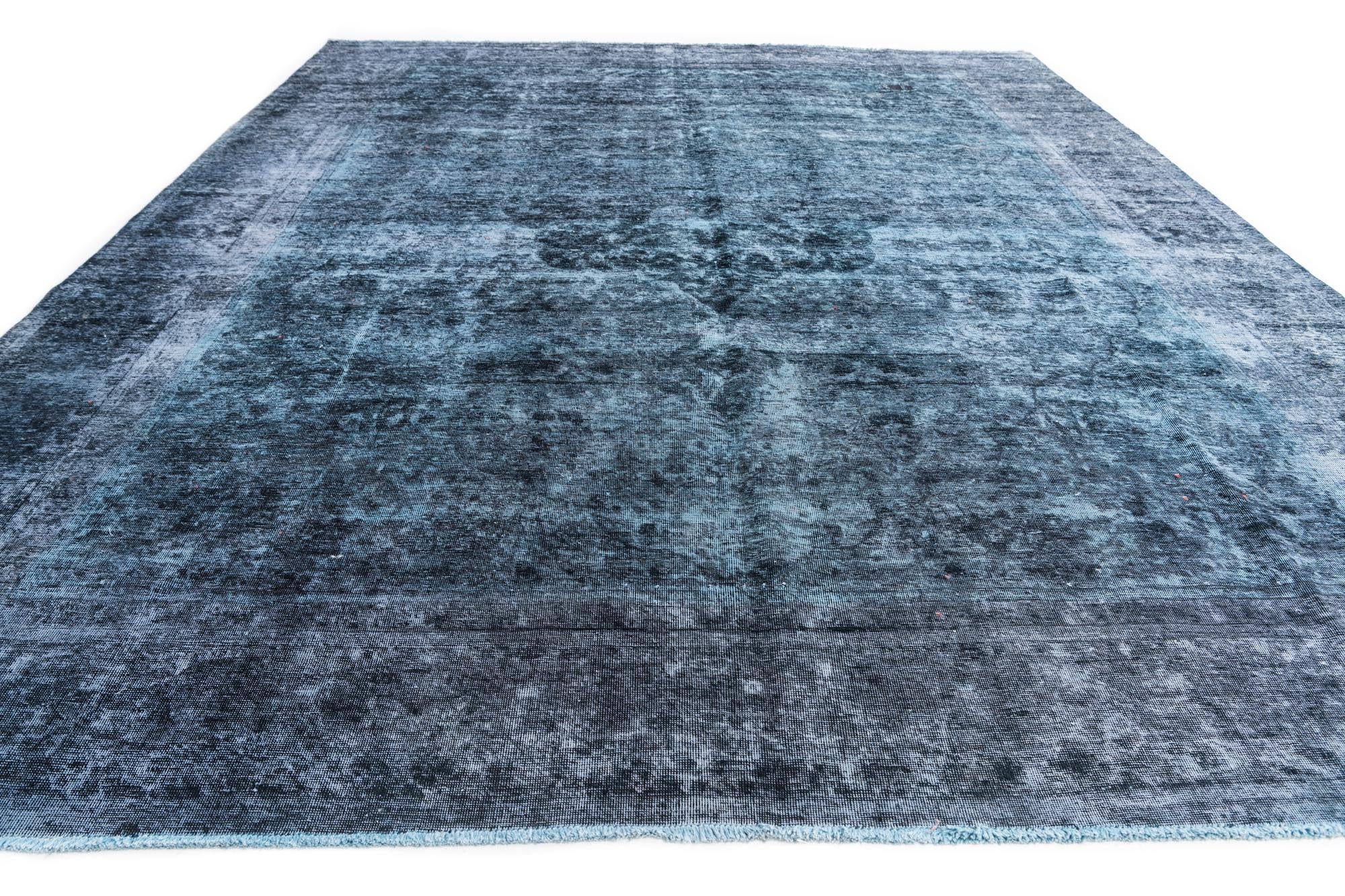 9' 10 x 12' 10 Hand Knotted Ultra Vintage Persian Wool Rug