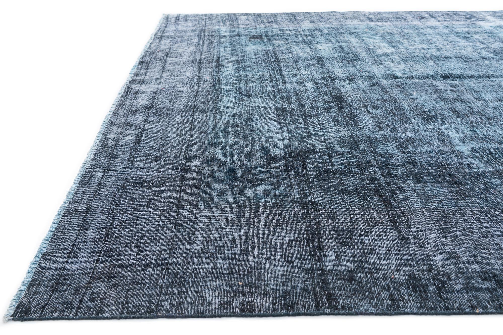 9' 10 x 12' 10 Hand Knotted Ultra Vintage Persian Wool Rug