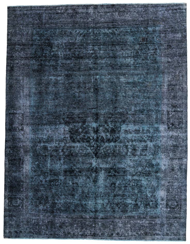 Detail image of 9' 10 x 12' 10 Hand Knotted Ultra Vintage Persian Wool Rug