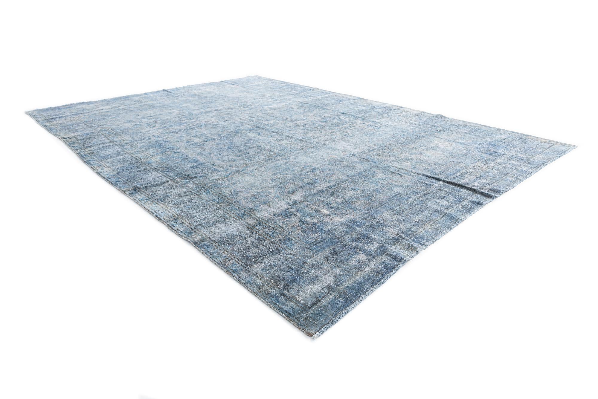 9' 8 x 13' 2 Hand Knotted Ultra Vintage Persian Wool Rug