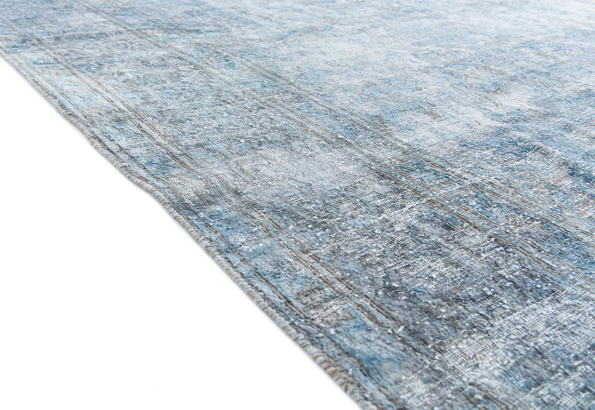 9' 8 x 13' 2 Hand Knotted Ultra Vintage Persian Wool Rug