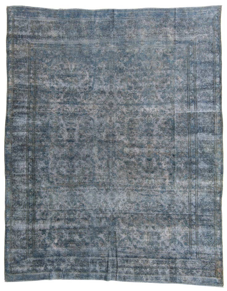 Detail image of 9' 8 x 13' 2 Hand Knotted Ultra Vintage Persian Wool Rug