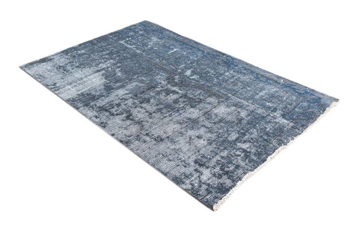 Detail image of 3' 3 x 5' Hand Knotted Ultra Vintage Persian Wool Rug