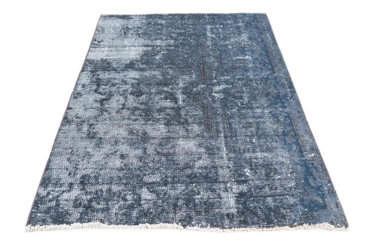 Detail image of 3' 3 x 5' Hand Knotted Ultra Vintage Persian Wool Rug