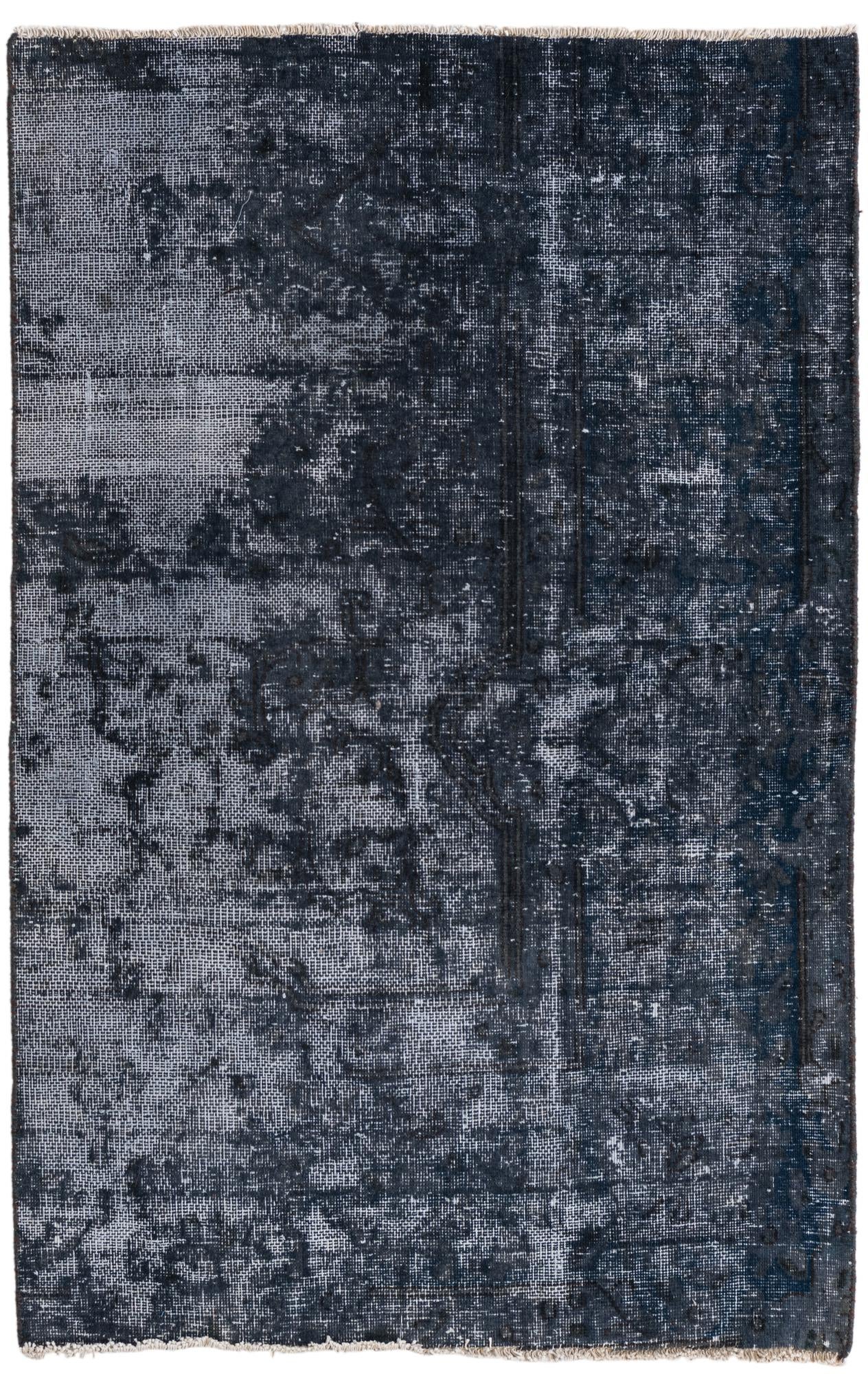 3' 3 x 5' Hand Knotted Ultra Vintage Persian Wool Rug