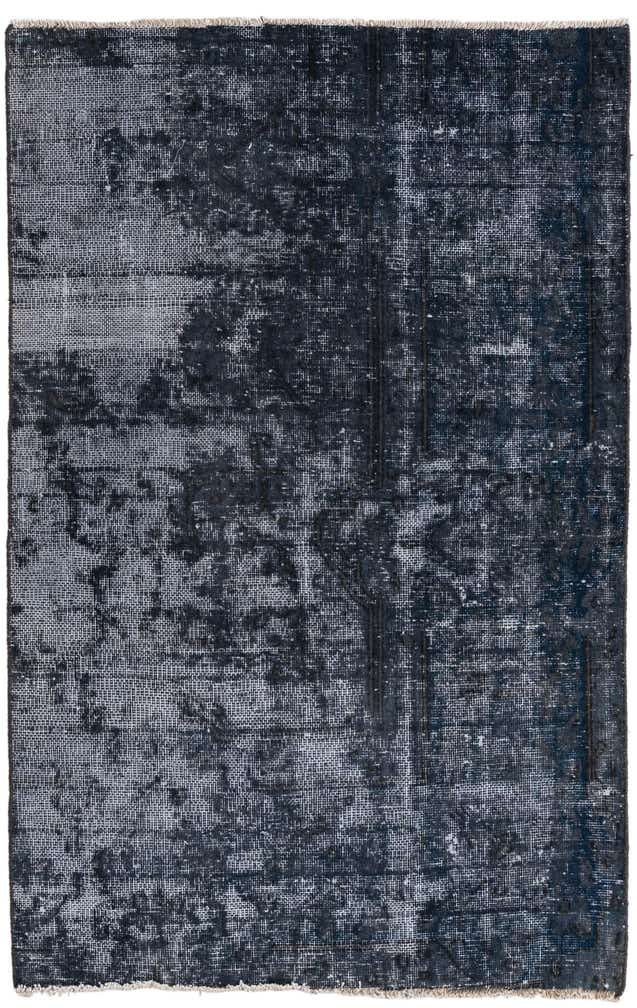 3' 3 x 5' Hand Knotted Ultra Vintage Persian Wool Rug