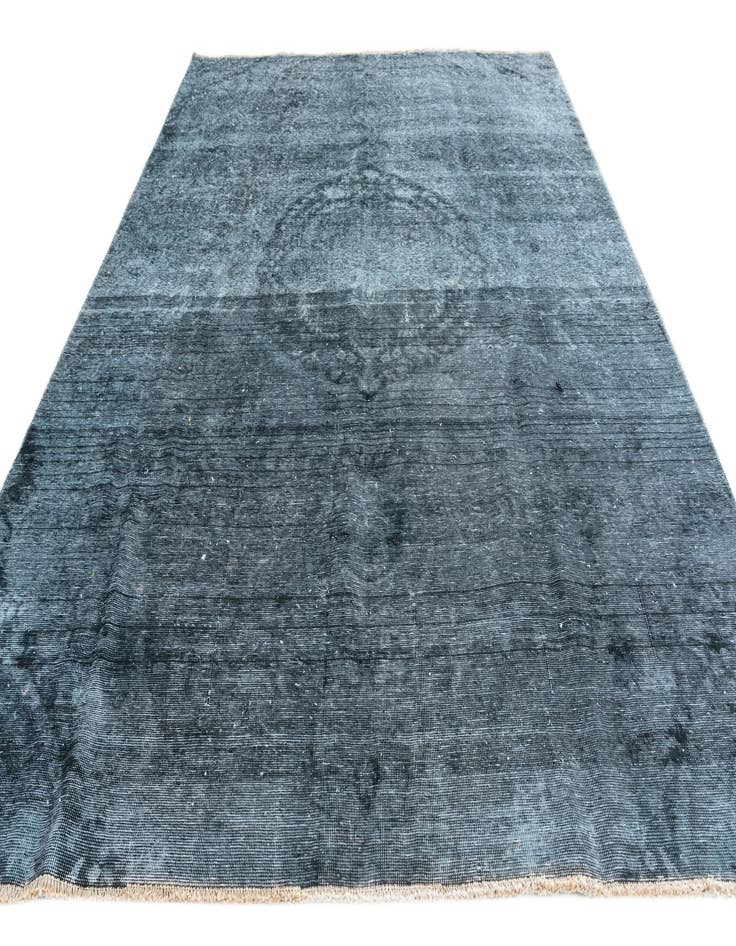 Detail image of 6' 7 x 9' 3  Hand Knotted Ultra Vintage Persian Wool Rug