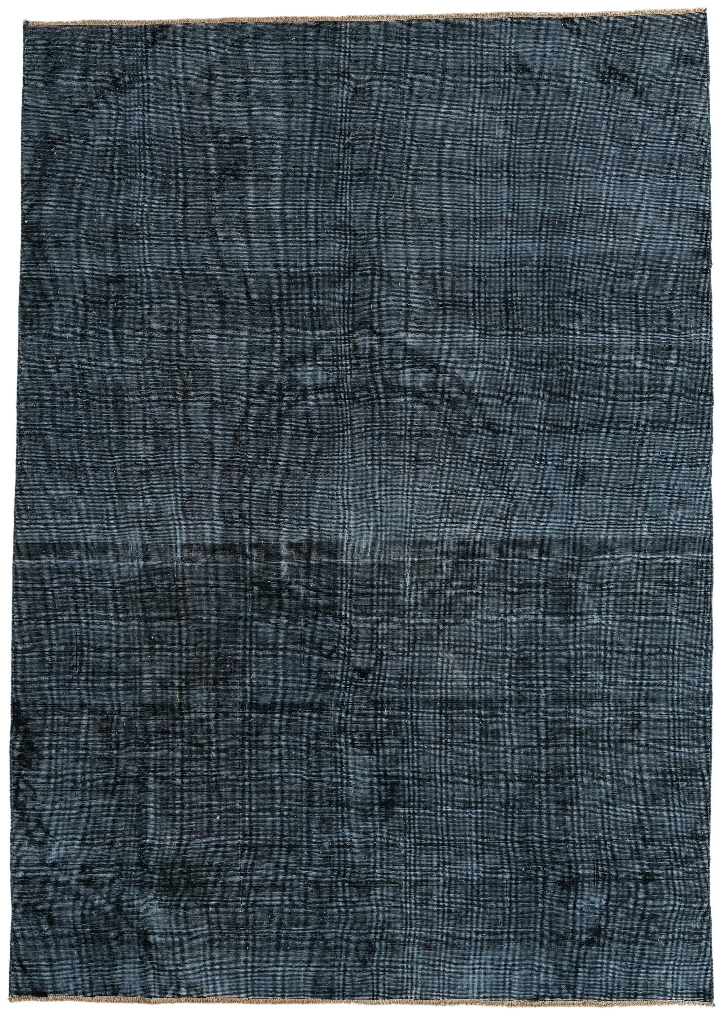 6' 7 x 9' 3 Hand Knotted Ultra Vintage Persian Wool Rug