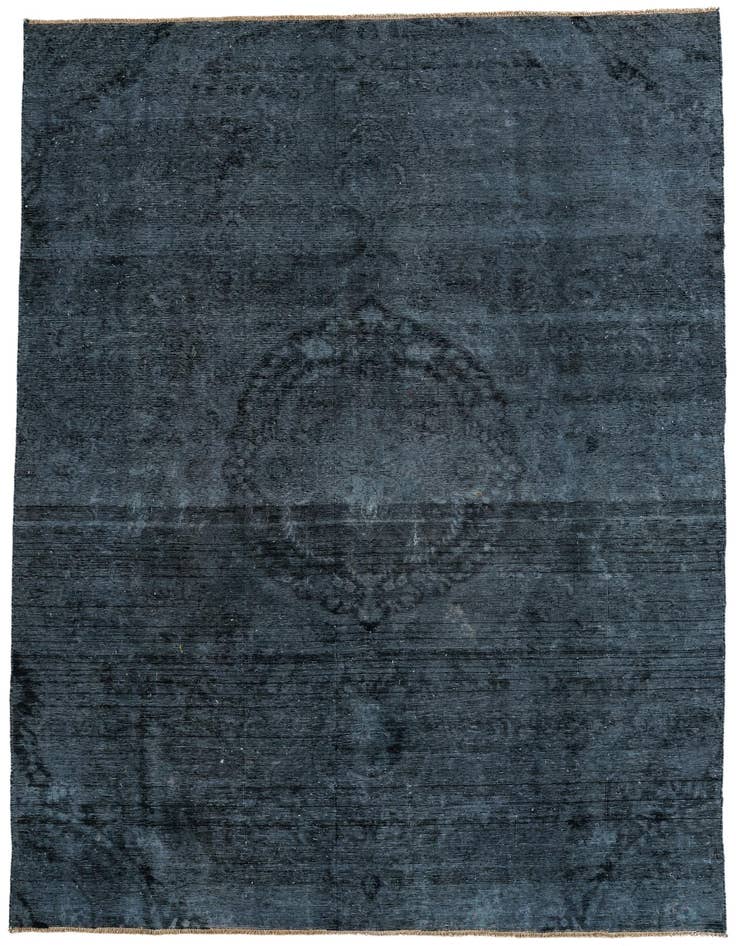 Detail image of 6' 7 x 9' 3 Hand Knotted Ultra Vintage Persian Wool Rug