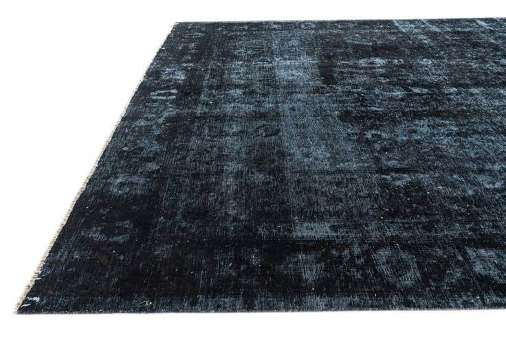 Detail image of 9' 8 x 12' Hand Knotted Ultra Vintage Persian Wool Rug