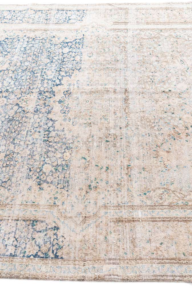 6' 4 x 9' Hand Knotted Ultra Vintage Persian Wool Rug