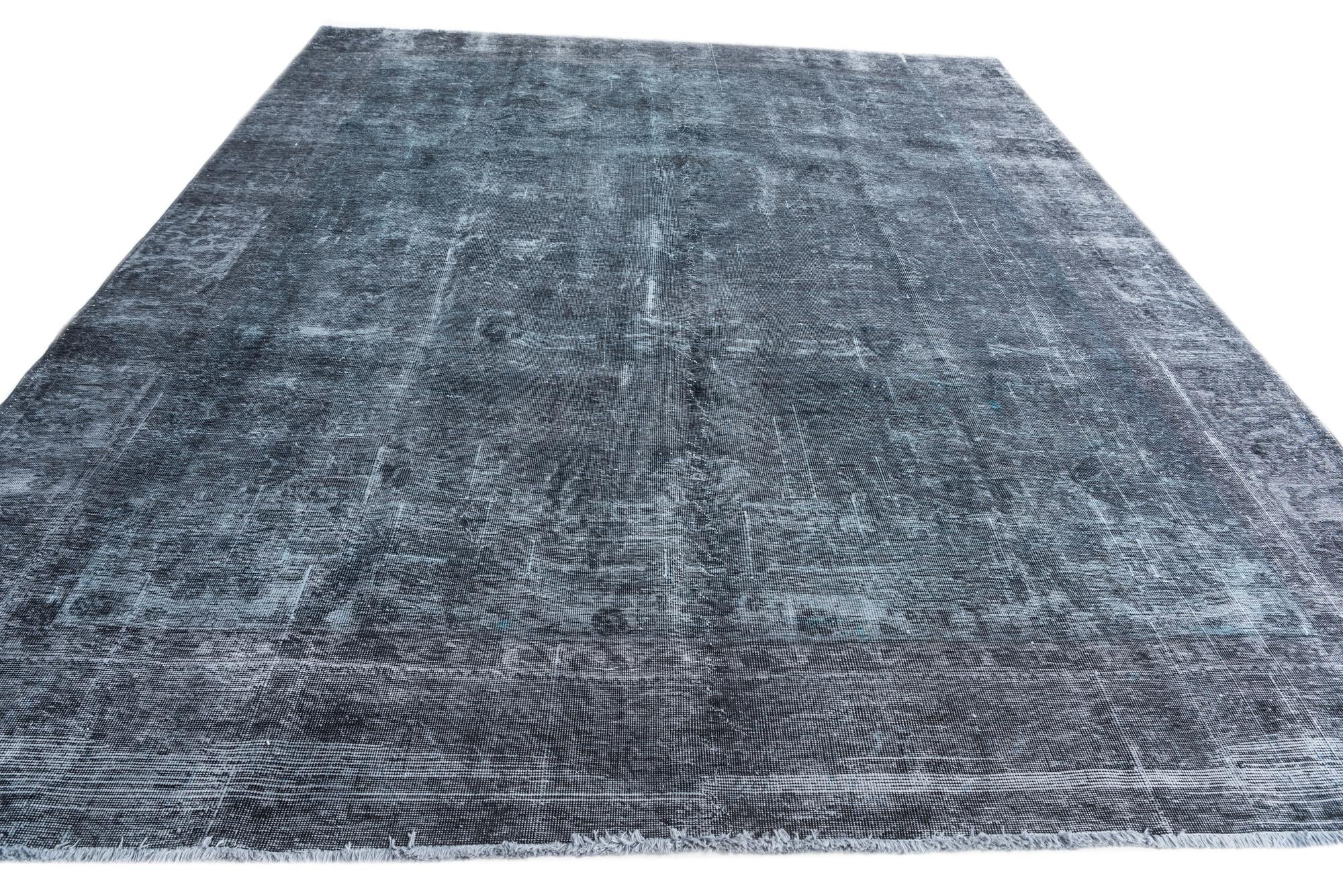 9' 6 x 11' 8 Hand Knotted Ultra Vintage Persian Wool Rug