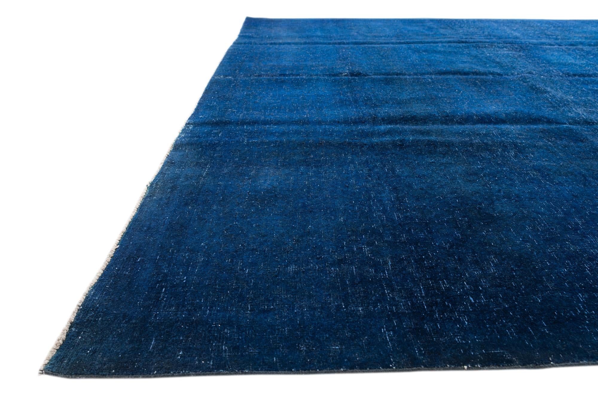 9' 6 x 12' 7 Hand Knotted Ultra Vintage Persian Wool Rug