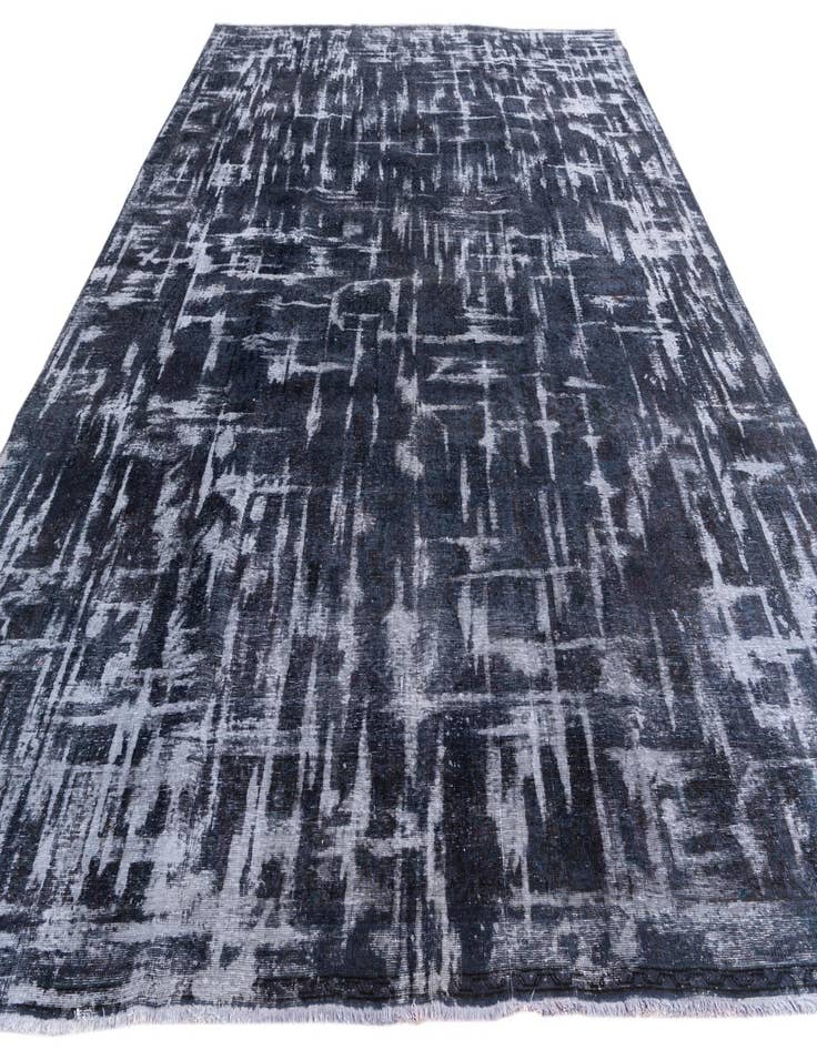 Detail image of 9' 6 x 12' 7  Hand Knotted Ultra Vintage Persian Wool Rug