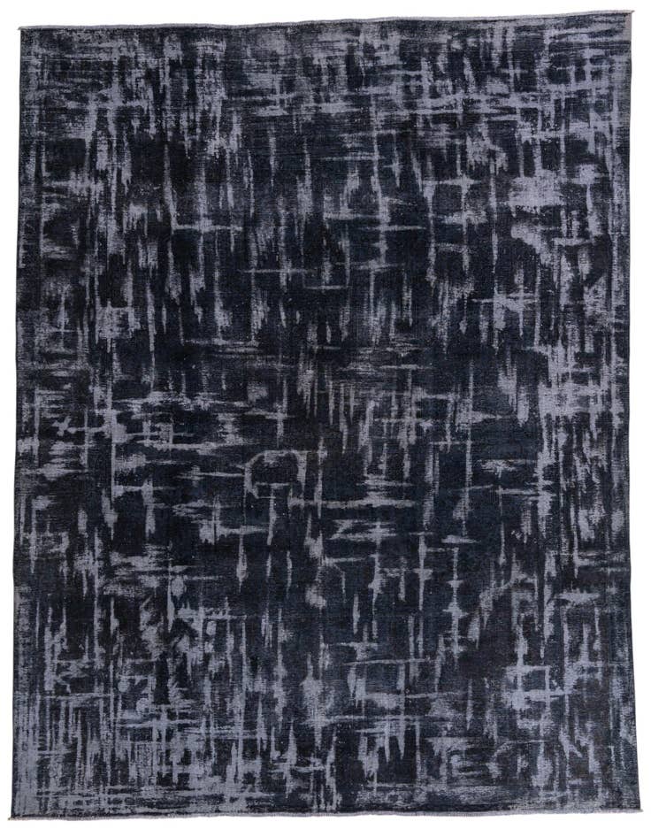 Detail image of 9' 6 x 12' 7 Hand Knotted Ultra Vintage Persian Wool Rug