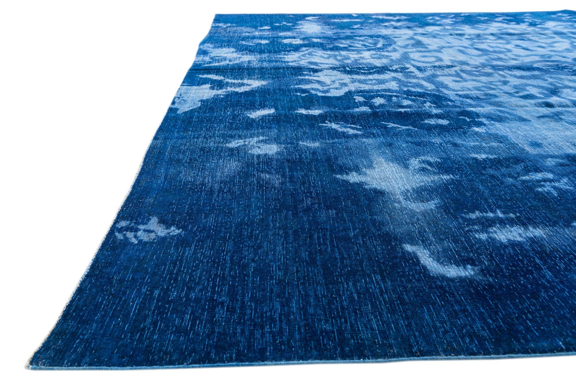 9' 6 x 12' 2 Hand Knotted Ultra Vintage Persian Wool Rug