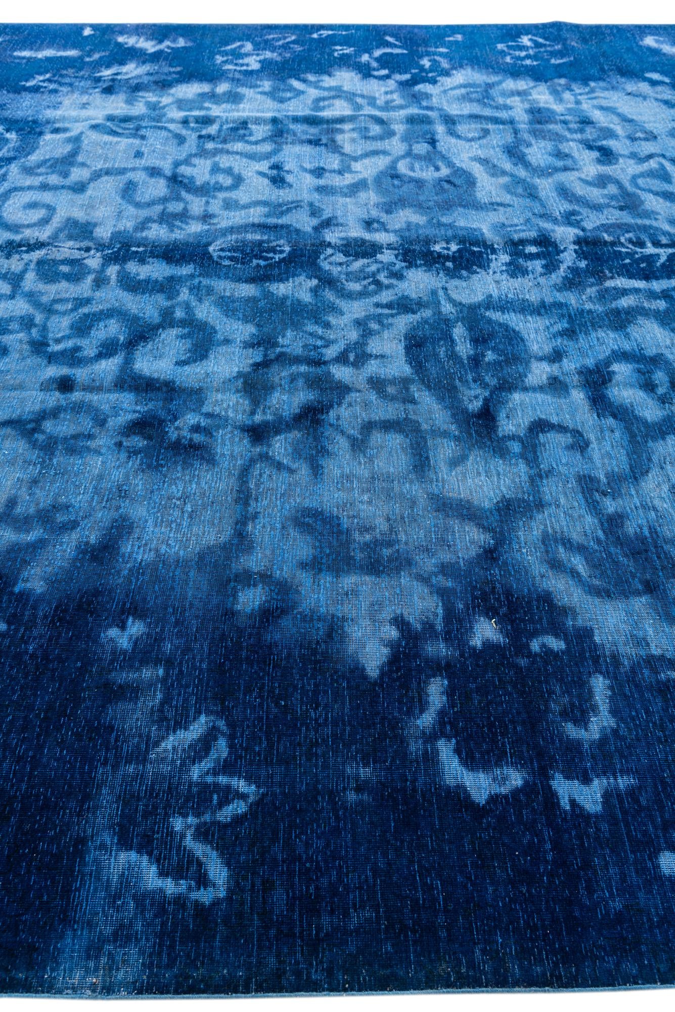 9' 6 x 12' 2 Hand Knotted Ultra Vintage Persian Wool Rug