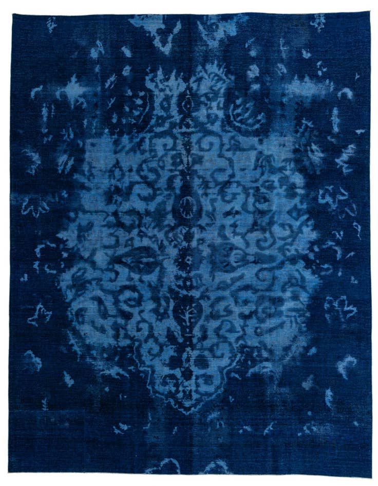 Detail image of 9' 6 x 12' 2 Hand Knotted Ultra Vintage Persian Wool Rug