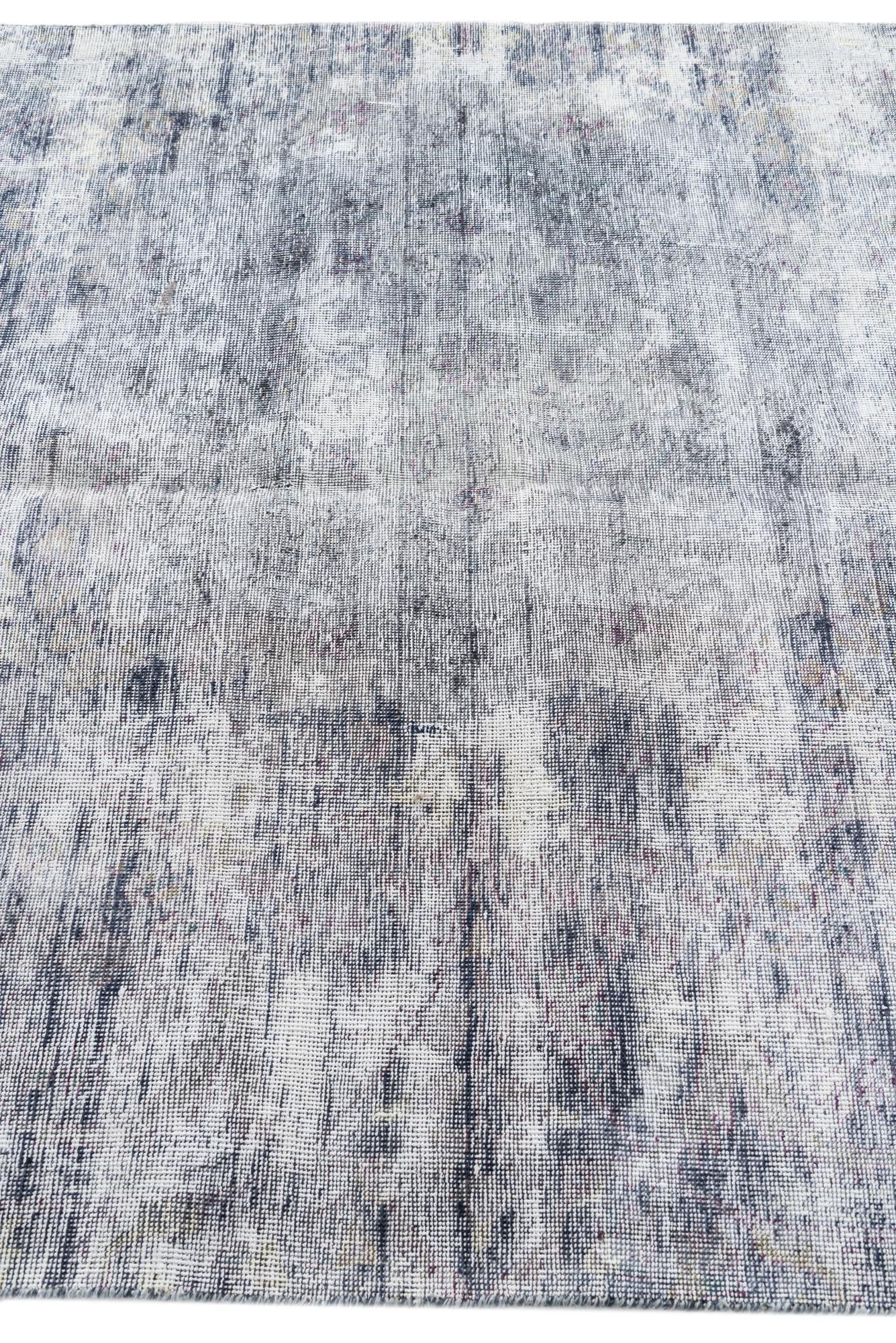 5' x 6' 5 Hand Knotted Ultra Vintage Persian Wool Rug