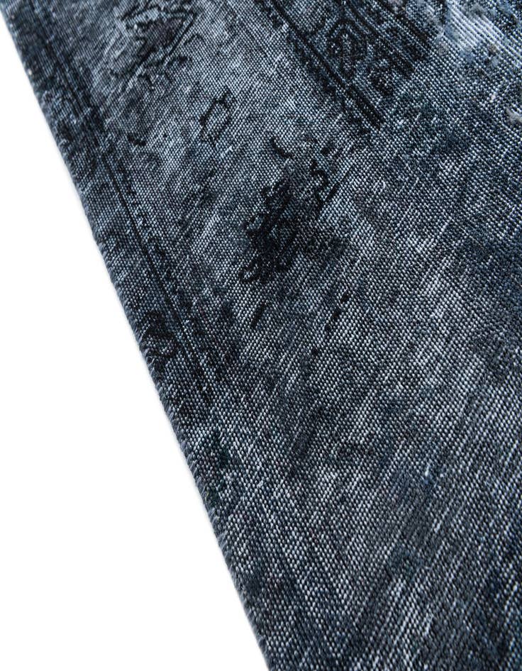 Detail image of 9' 5 x 12' 5  Hand Knotted Ultra Vintage Persian Wool Rug