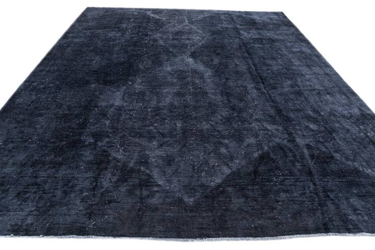 Detail image of 9' x 11' 8 Hand Knotted Ultra Vintage Persian Wool Rug