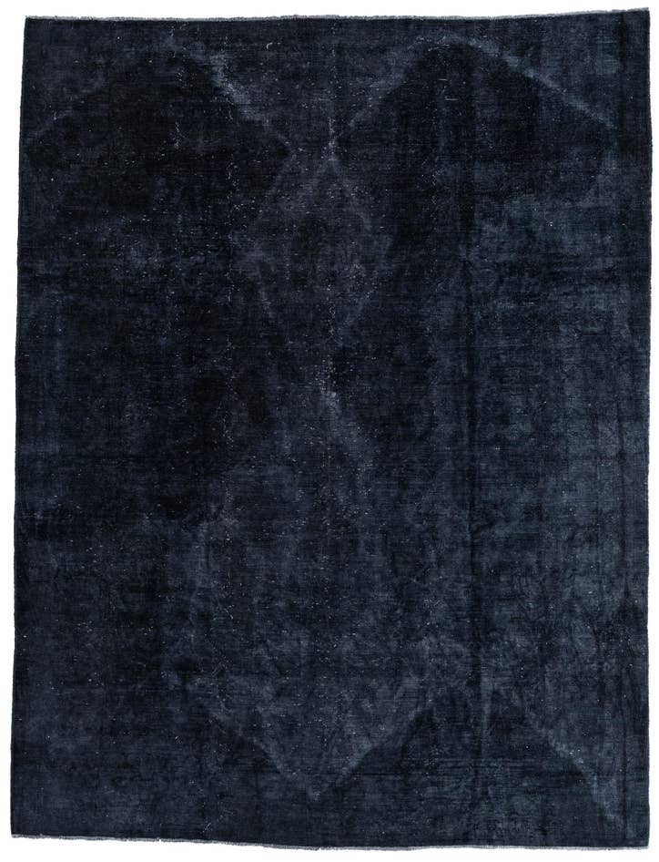Detail image of 9' x 11' 8 Hand Knotted Ultra Vintage Persian Wool Rug
